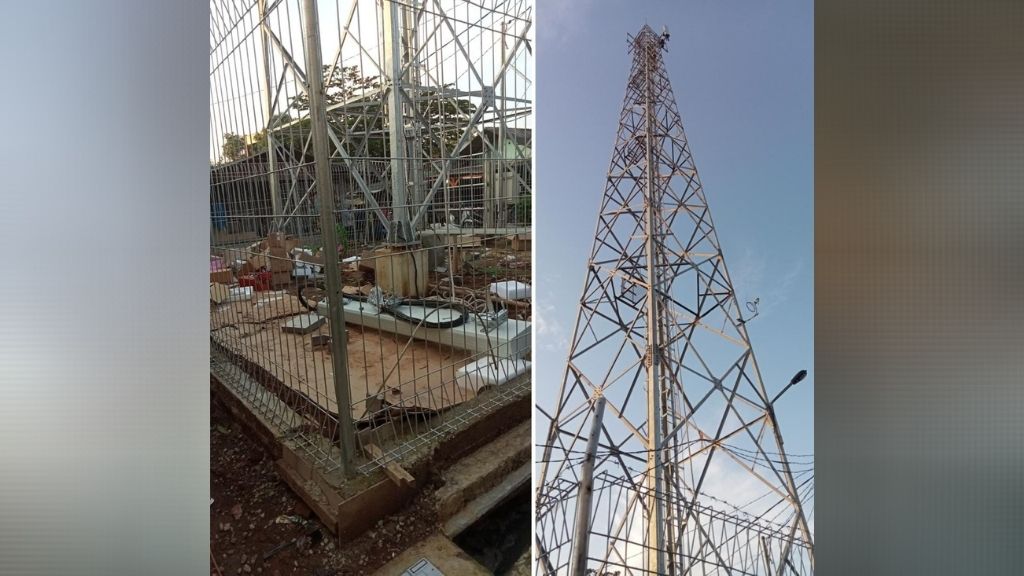 Pembangunan Tower Celluler Tambun Selatan Diduga Tak Berizin